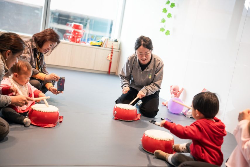 Bilingual playgroup for children ages 12–24 months at Acorn Playhouse, Southside Hong Kong.